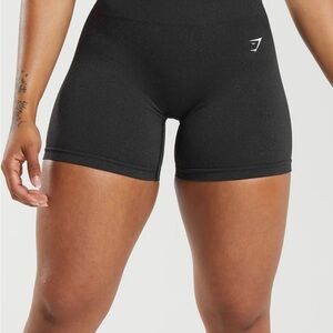 Gymshark Black Bike Shorts Athletic Performance